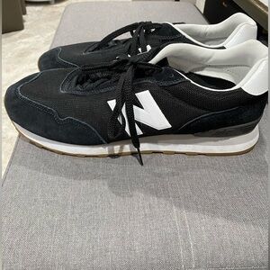 Men’s New Balance 515 sneakers, tennis shoes, black, size 12, 4E, good condition